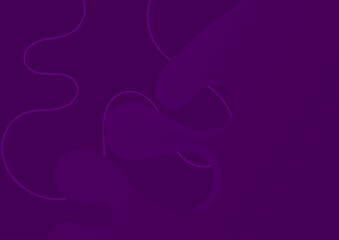 Fototapeta na wymiar Abstract vector background. Purple-colored with wave patterns. Featuring a copy space area. Suitable for presentation slides, banners, homepages, websites, covers, and wallpapers.