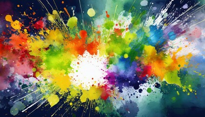 abstract artistic watercolor splash background