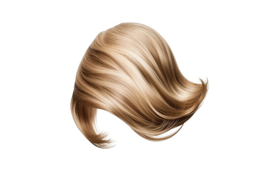 Wig, PNG image, isolated image.