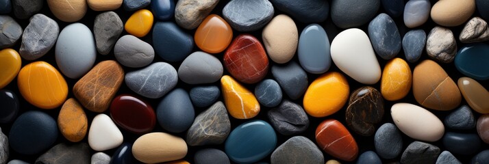 Small Pebbles Randomly Scattered, Background Image, Background For Banner, HD