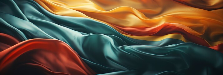 Obraz premium South Africa National Flag Pattern, Background Image, Background For Banner, HD