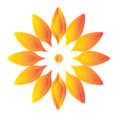 Fototapeta premium Beautiful decoration ornament mandala design