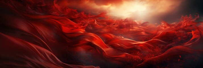 Turkey Flag Waving Wind Over Dramatic, Background Image, Background For Banner, HD