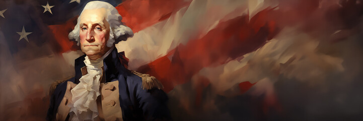 George Washington portrait painting 