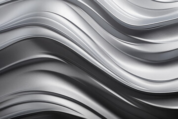 Metallic or Silky Texture: Wavy Lines with Light and Shadow