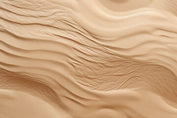 Fototapeta na wymiar Sand in the desert close-up