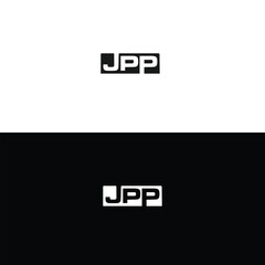 JPP logo. J P P design. White JPP letter. JPP, J P P letter logo design. Initial J P P letter linked circle uppercase monogram logo JPP letter logo vector design.
