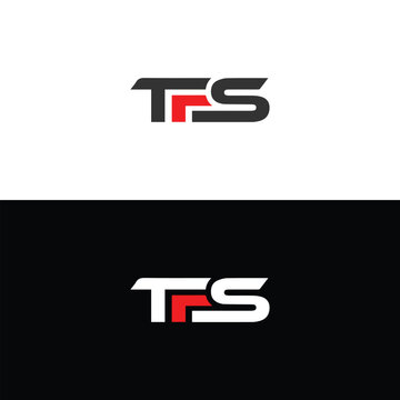 TFS logo. T F S design. White TFS letter. TFS, T F S letter logo design. Initial T F S letter linked circle uppercase monogram logo TFS letter logo vector design.