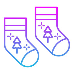 Christmas sock Icon