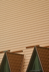The house is equipped with high-quality roofing of metal tiles. A good example of perfect modern...
