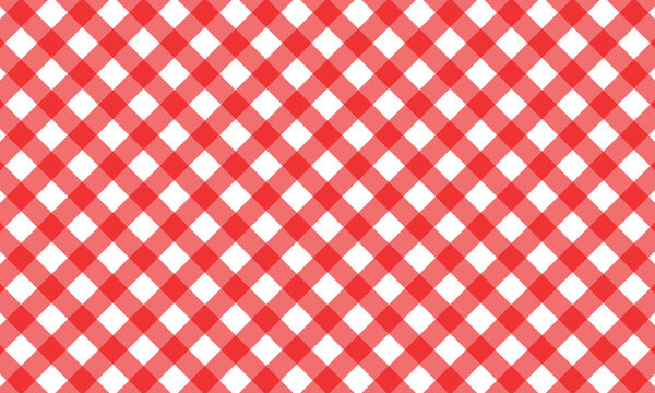 Red plaid pattern vector for fabrics - TemplateMonster