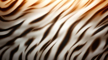 Möbelaufkleber Abstract background of zebra skin imitation. Wildlife zebra texture. © puhimec