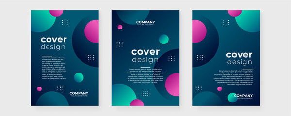Colorful colourful cover design abstract with shapes. Creative templates for report, corporate, ads, branding, banner, cover, label, poster, sales - obrazy, fototapety, plakaty