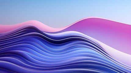 Abstract gradient wave. A modern and abstract composition featuring a gradient wave of colors, creating a visually appealing and futuristic design.