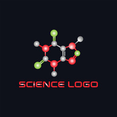 chemical lab logo design vector	