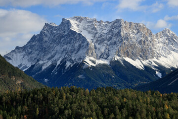 View of the Austrian Alps in Tyrol