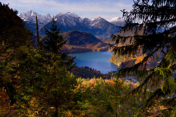 Image of autumn near Fussen in Bavaria