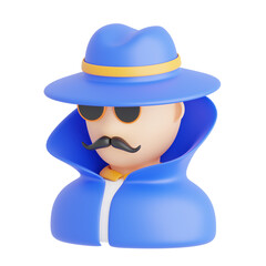 Anonymous 3D illustrations