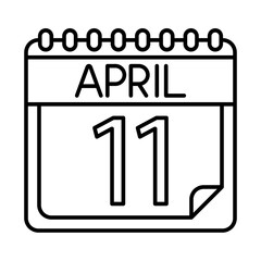 April Icon Design