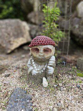 Eye Plant Wood Toy Headgear Lawn ornament