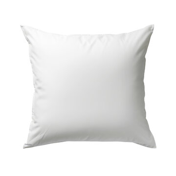 Cushion, pillow isolated on white or transparent background