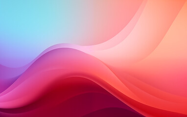 Soft Gradient Waves - Abstract Background - 16:10 Aspect Ratio