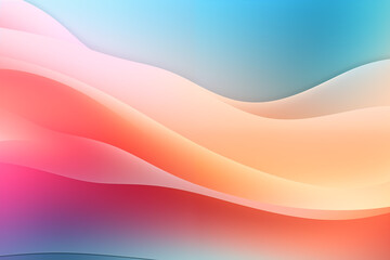 Soft Gradient Waves - Abstract Background - 16:10 Aspect Ratio