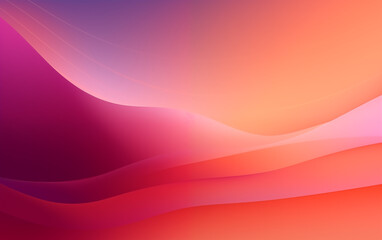 Soft Gradient Waves - Abstract Background - 16:10 Aspect Ratio