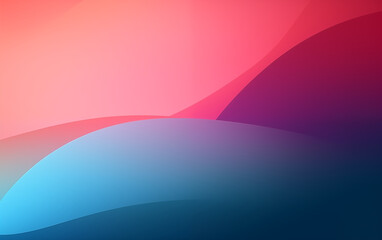 Soft Gradient Waves - Abstract Background - 16:10 Aspect Ratio