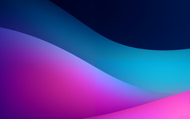 Soft Gradient Waves - Abstract Background - 16:10 Aspect Ratio