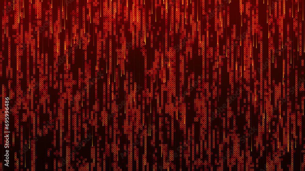Fototapete real seamless abstract background of red squares. abstract gradient background. background for web d
