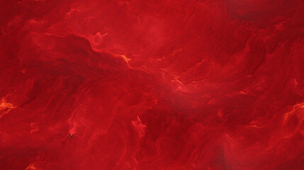 Fond de couleur rouge, matière, particules rouges. Fumée, mouvement, poussière, flou. Fond pour bannière, création et conception graphique.