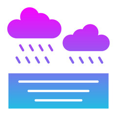 Ocean Rain Icon
