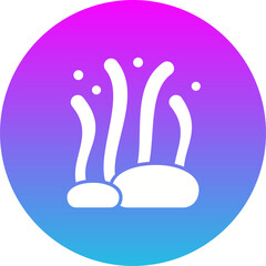 Fototapeta premium Seaweed Icon