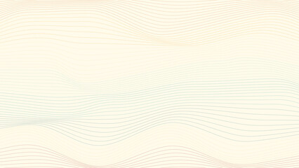 Abstract wavy line background in white.