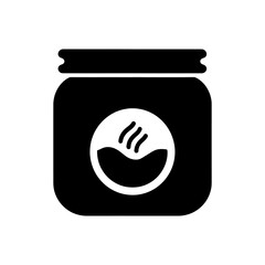 Coffee grounds container icon