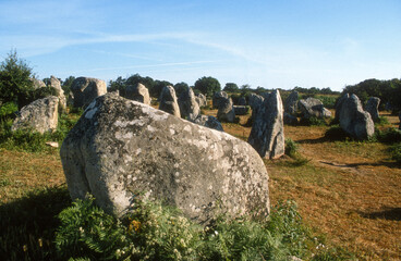 Alignements, menhir,  Carnac,  Morbihan, Bretagne, 56, France