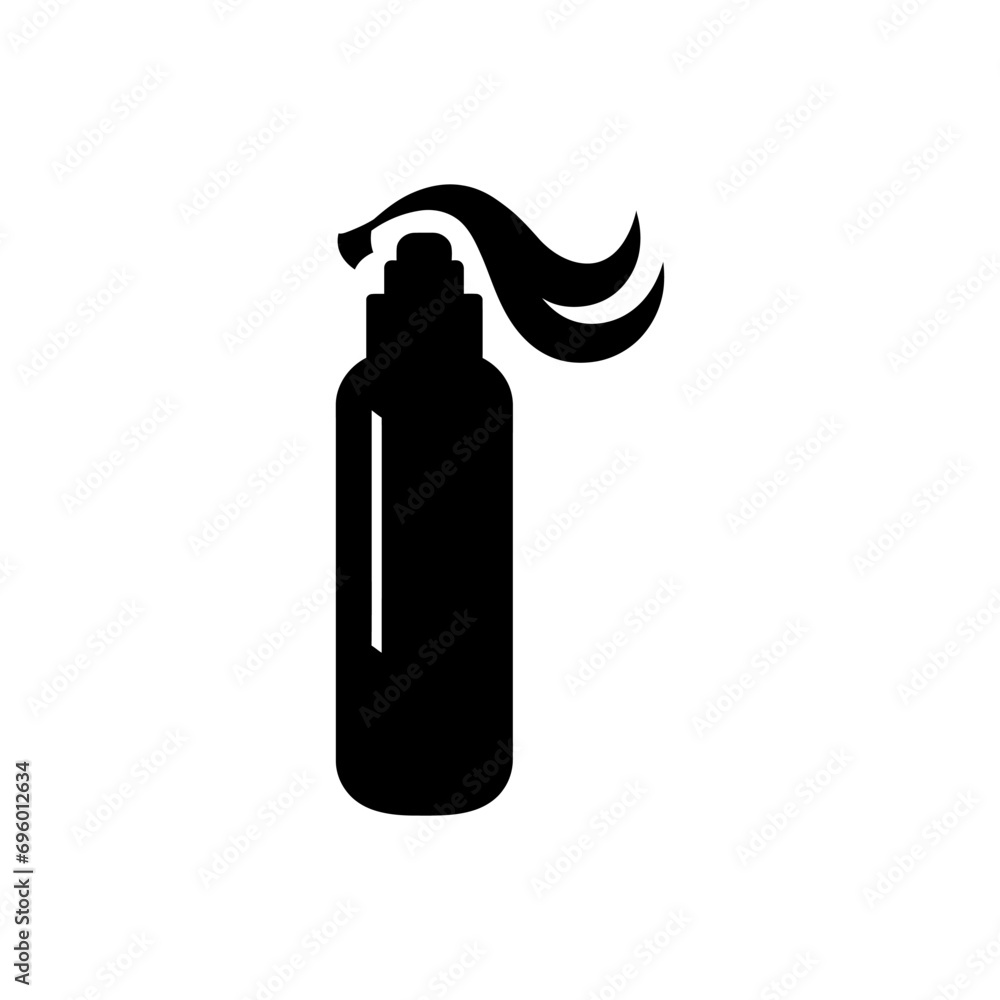 Wall mural Hair styling spray icon