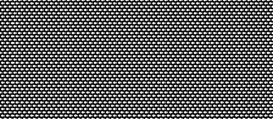 Rough, irregular texture composed of monochrome geometric elements. Overlay distressed grunge background. Abstract vector illustration. Isolated on white background. EPS10