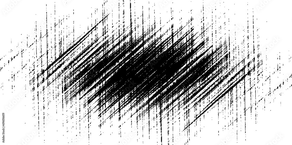 Poster monochrome texture composed of irregular graphic elements. distressed uneven grunge background. abst