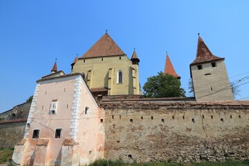 Biertan fortified church in Romania