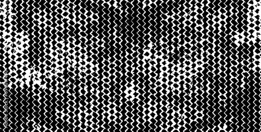 Poster monochrome texture composed of irregular graphic elements. distressed uneven grunge background. abst