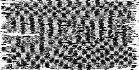 Monochrome texture composed of irregular graphic elements. Distressed uneven grunge background. Abstract vector illustration. Overlay for interesting effect and depth. Isolated on white background.