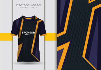 Modern T shirt jersey design suitable for sports, racing, soccer, gaming and e sports vector
