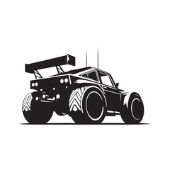 Car Silhouette: Sports Car Excitement, Racing Dynamics, and Adrenaline-Pumping Shadows - Minimallest black vector vehicle Silhouette
 - obrazy, fototapety, plakaty