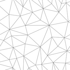 Obraz premium Seamless vector linear pattern forms triangles. Vector illustration for textures, textiles, simple backgrounds, covers and banners