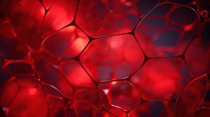 abstract organic red background