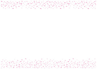 桜の背景素材イラスト