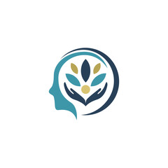 brain care logo vector