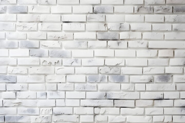 white brick wall background, wide panorama of masonry 